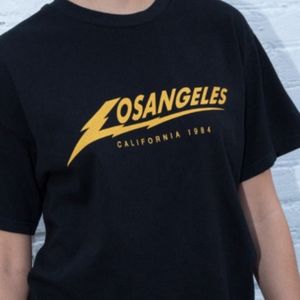 Los ángeles black t shirt